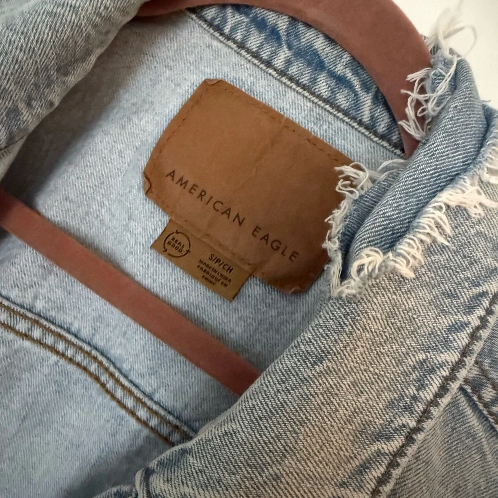 American Eagle Outfitters Light Blue Skinny Jeans - Picture 3 of 3